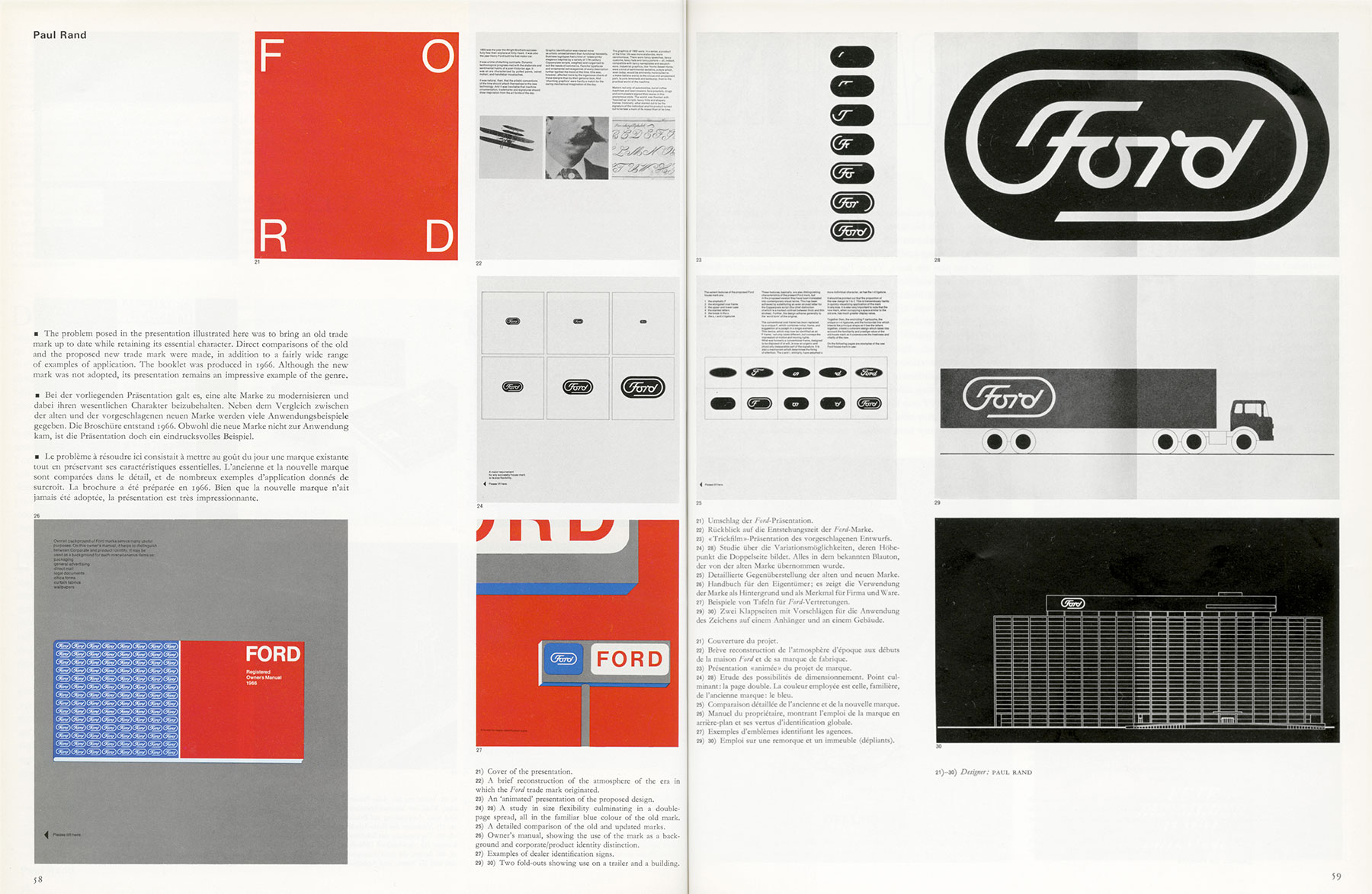 Paul Rand client logo presentation