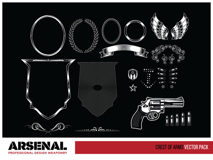 How to easily create a record release promo poster with the Arsenal's Fistful vector pack