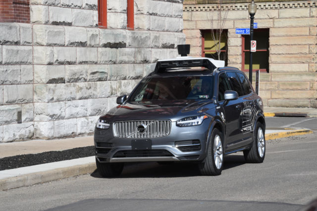 Uber's current self-driving cars are based on the Volvo XC90.