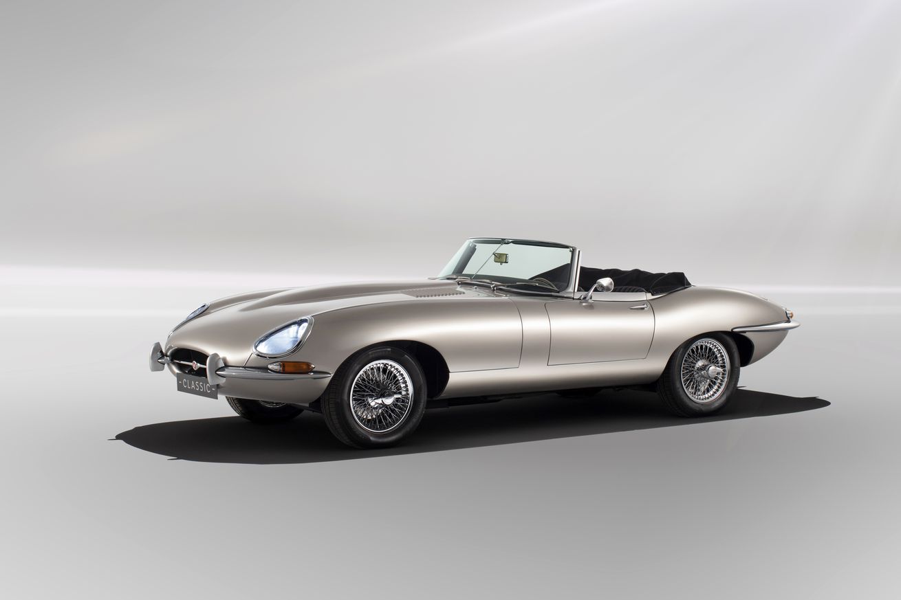 <em>Jaguar will sell a limited-run, all-electric version of the E-Type from the 1960s.</em>