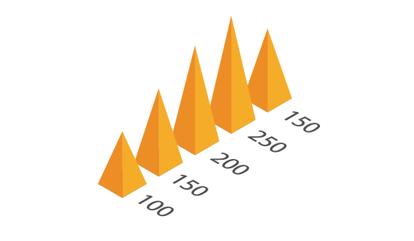 isometric vector infographic elements