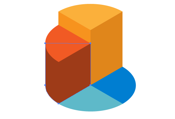 isometric vector infographic elements