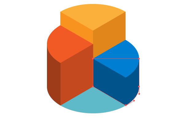 isometric vector infographic elements