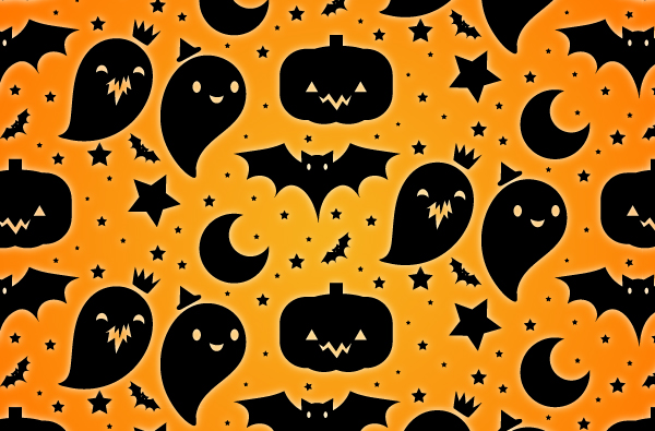 Cute Halloween Pattern Vector