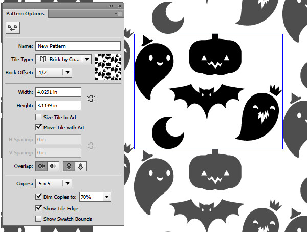 Cute Halloween Pattern Vector