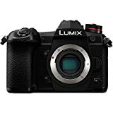 PANASONIC LUMIX G9 Mirrorless Camera Body, 20.3 Megapixels plus 80 Megapixel High-Resolution Mode, 5-Axis Dual I.S2, DC-G9KBODY (USA Black)