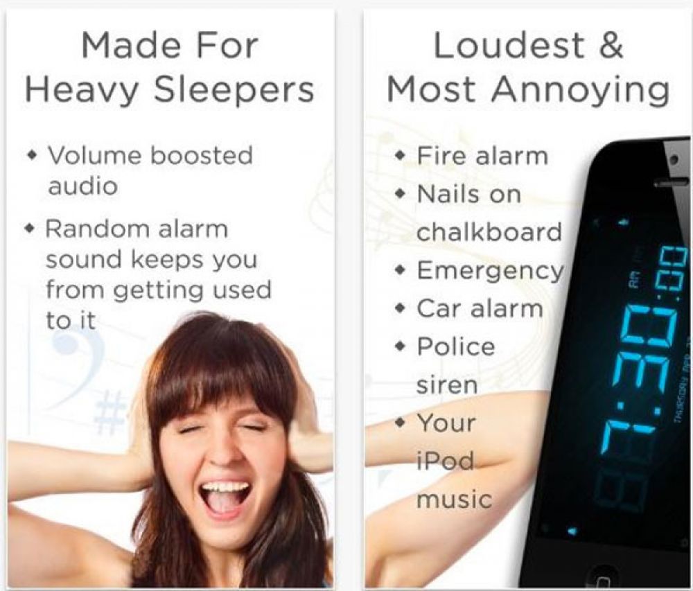 Loud Alarm Clock (Free, iOS)