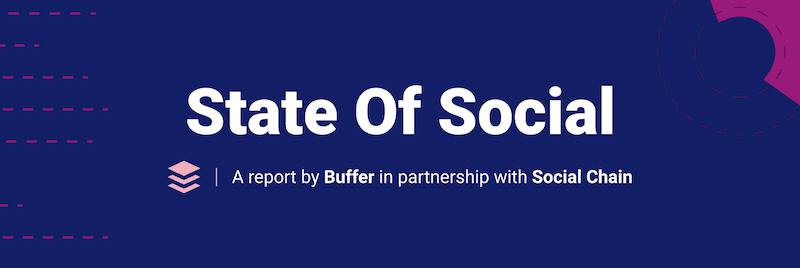 Buffer State of Social Media 2019 Report