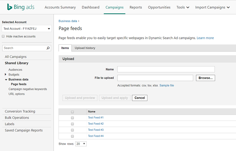 Bing Makes it Easier to Manage Dynamic Search Ads Campaigns