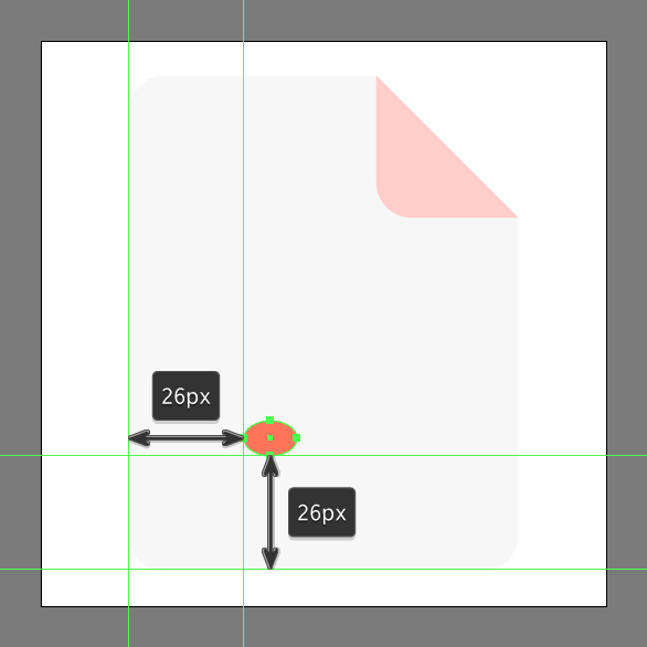 use ellipse tool to create music note