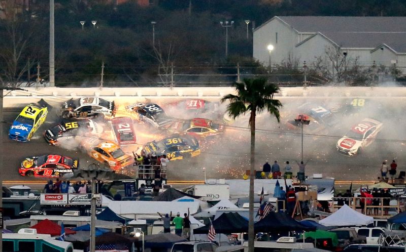 It was a wreck-filled start of the year for NASCAR at the Daytona 500