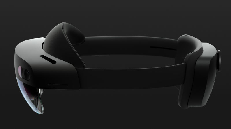 Microsoft HoloLens 2.