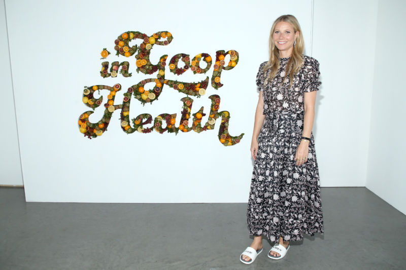 Gwyneth Paltrow attends the In Goop Health Summit on June 9, 2018 in Culver City, California. 