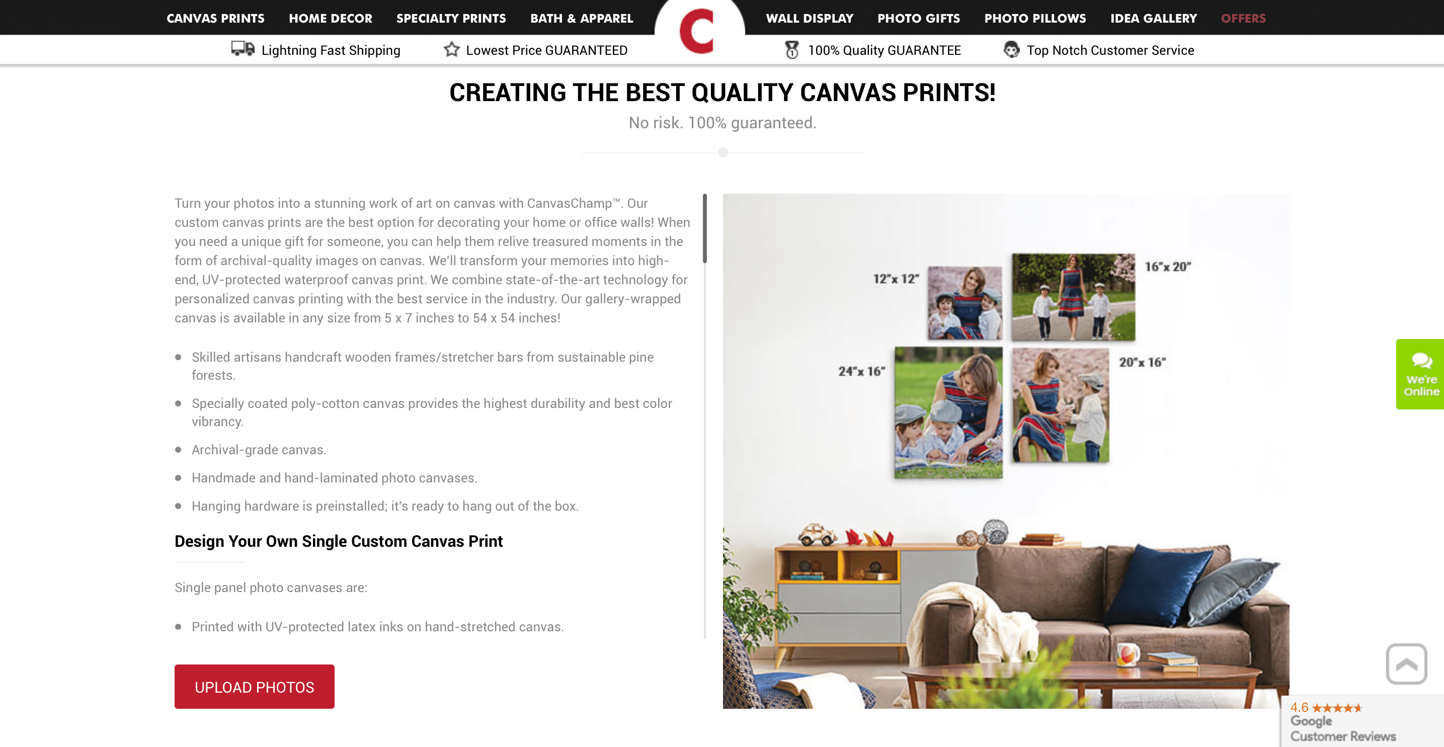 best canvas prints