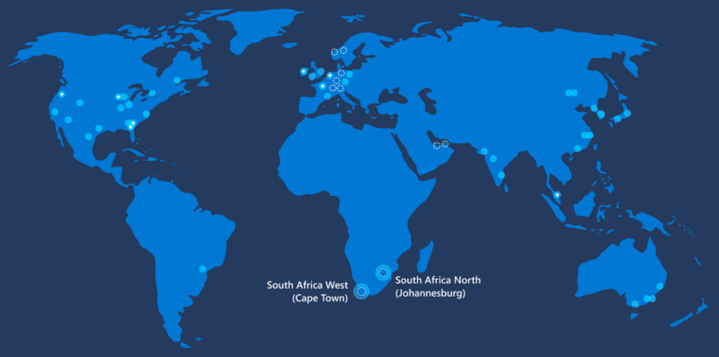 Microsoft is first major cloud provider to open African data centers