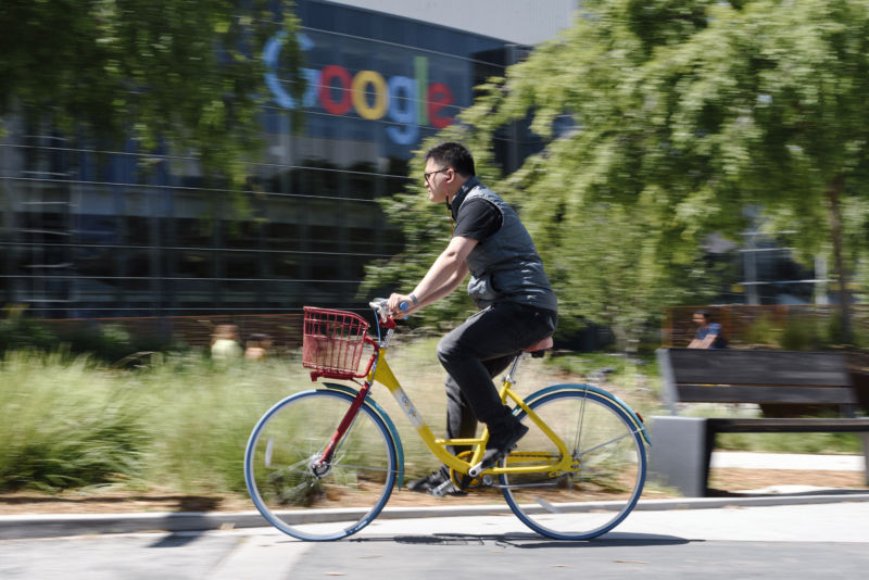 Google's Mountain View campus in 2019.