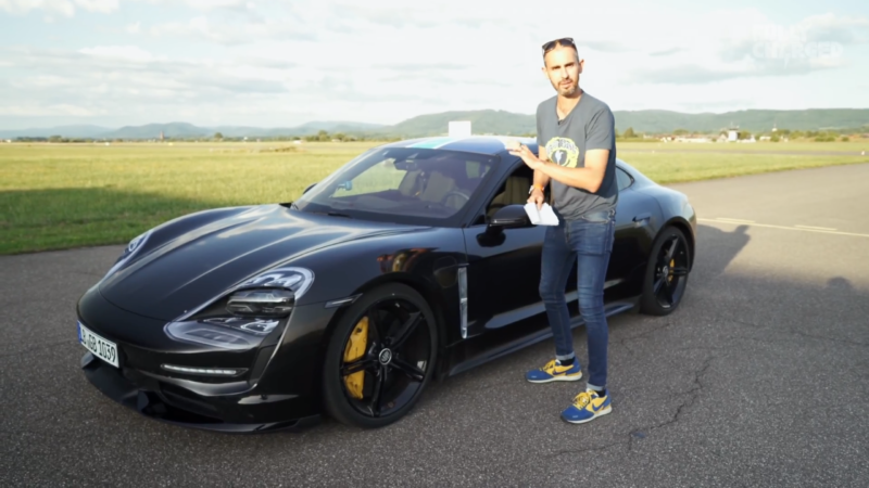 TV's Jonny Smith checks out the new Porsche Taycan EV for Fully Charged.