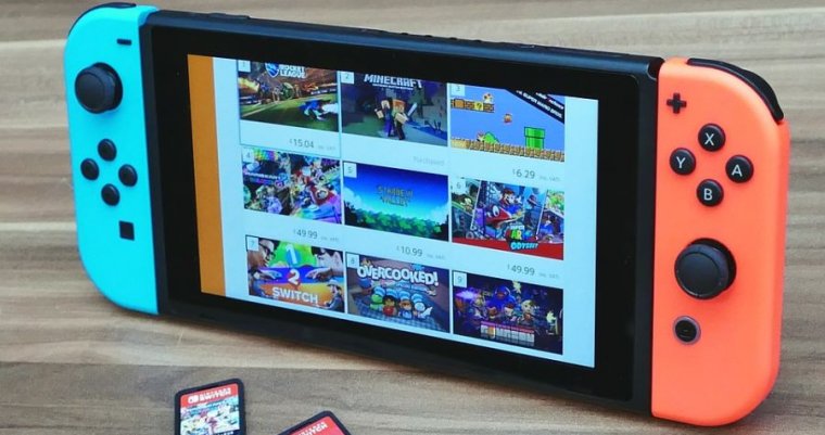 The "overcooked" game listing in this shot is a little on-the-nose, for a lot of Switch owners who tried using third-party cables, chargers, or docks with the portable console.