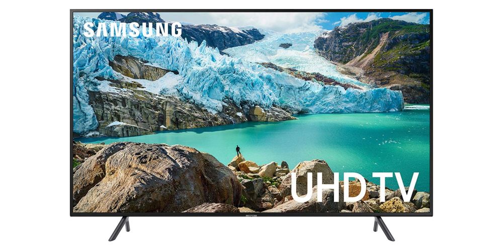 Samsung UN55RU7100FXZA Flat 55-Inch 4K UHD 7 Series Ultra HD Smart TV with HDR and Alexa Compatibility (2019 Model) - $497.99