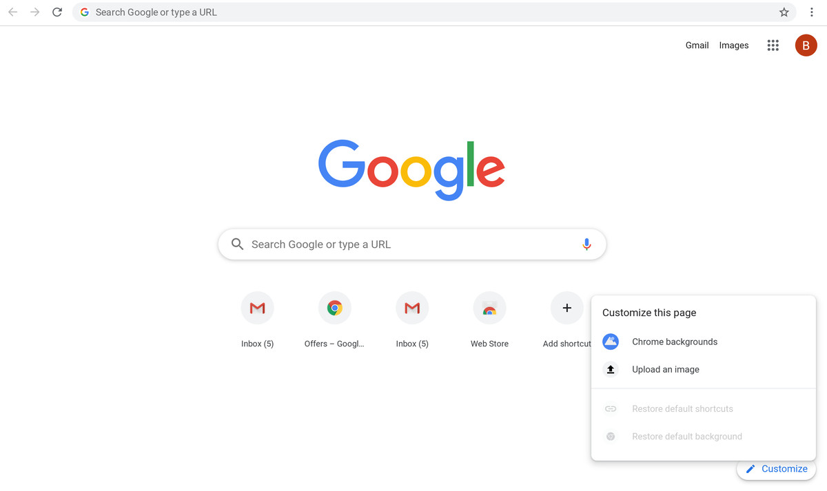 Customize Chromebook desktop