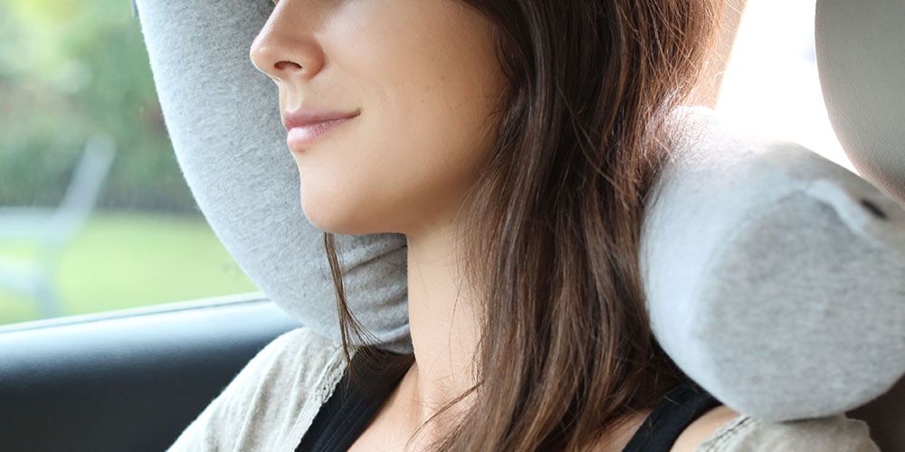 Twist Memory Foam Travel Pillow