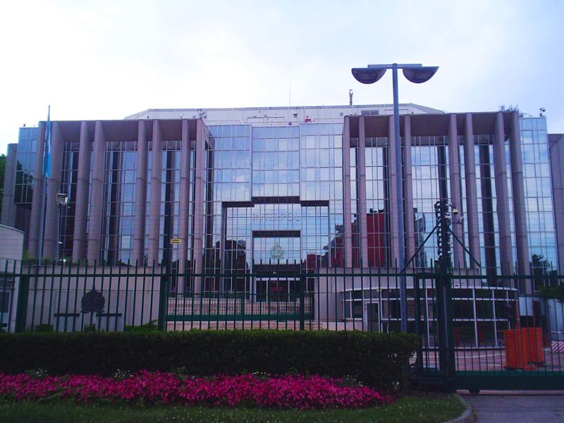 The Interpol HQ in France.