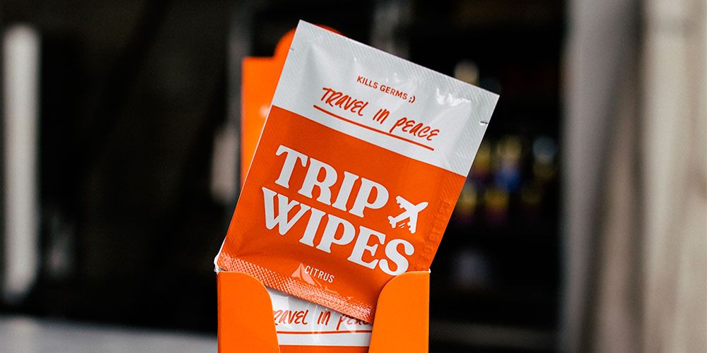 TripWipes Anti-Bacterial Wipes