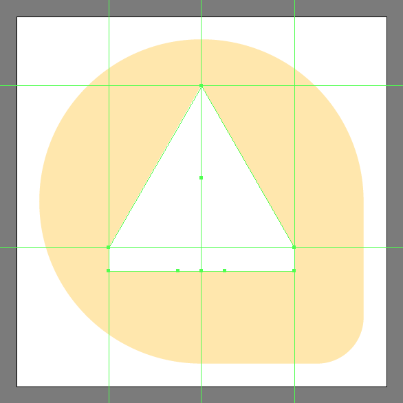 creating the plane shape for the inbox send icon