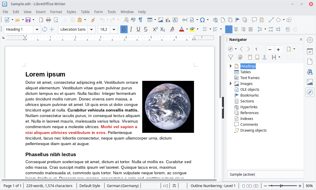 LibreOffice Writer