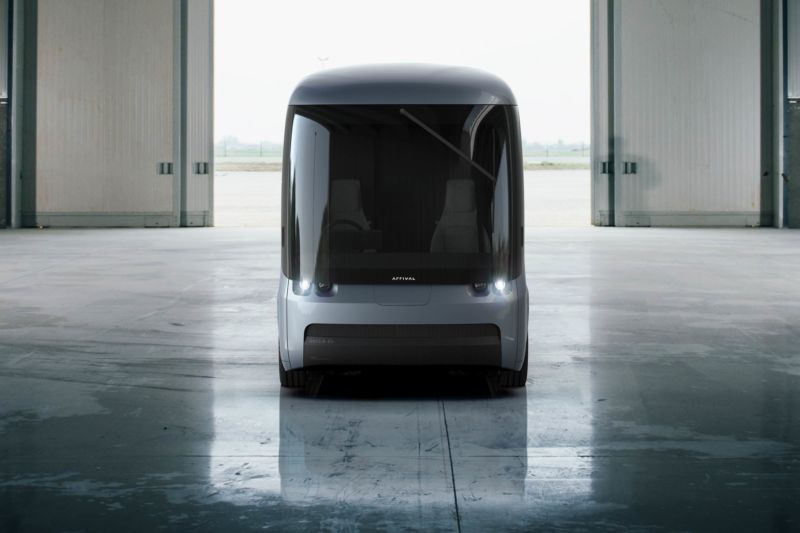 Arrival’s first model, due out later this year, can carry 500 cubic feet of stuff and cover 200 miles between charging stops.