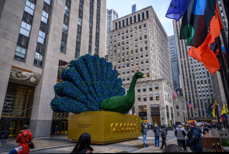 NBCUniversal kicks off its new Peacock streaming service on TODAY at 30 Rockefeller Plaza