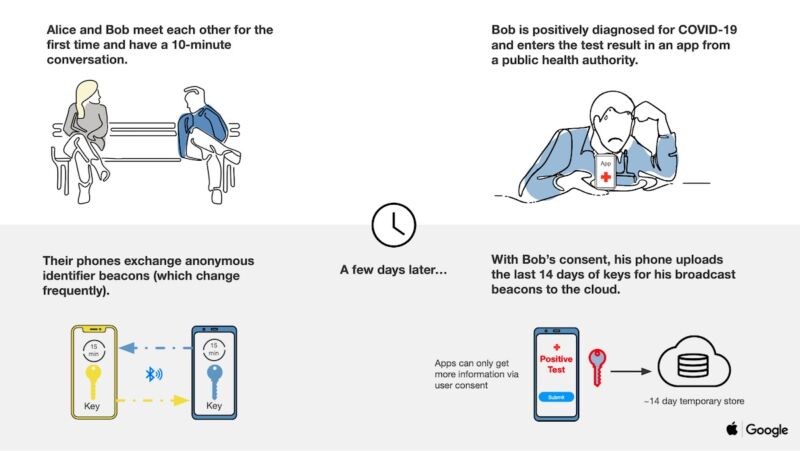 Apple and Google detail bold and ambitious plan to track COVID-19 at scale