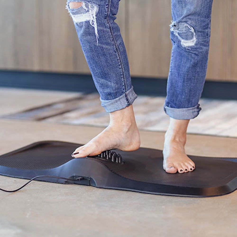 Massage Anti-Fatigue Mat with Built-In Vibrating Foot Massager