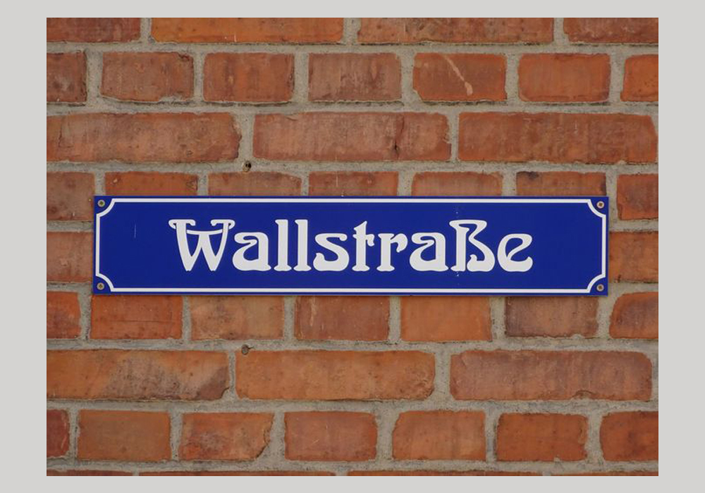 Street sign in Schwerin (Germany)