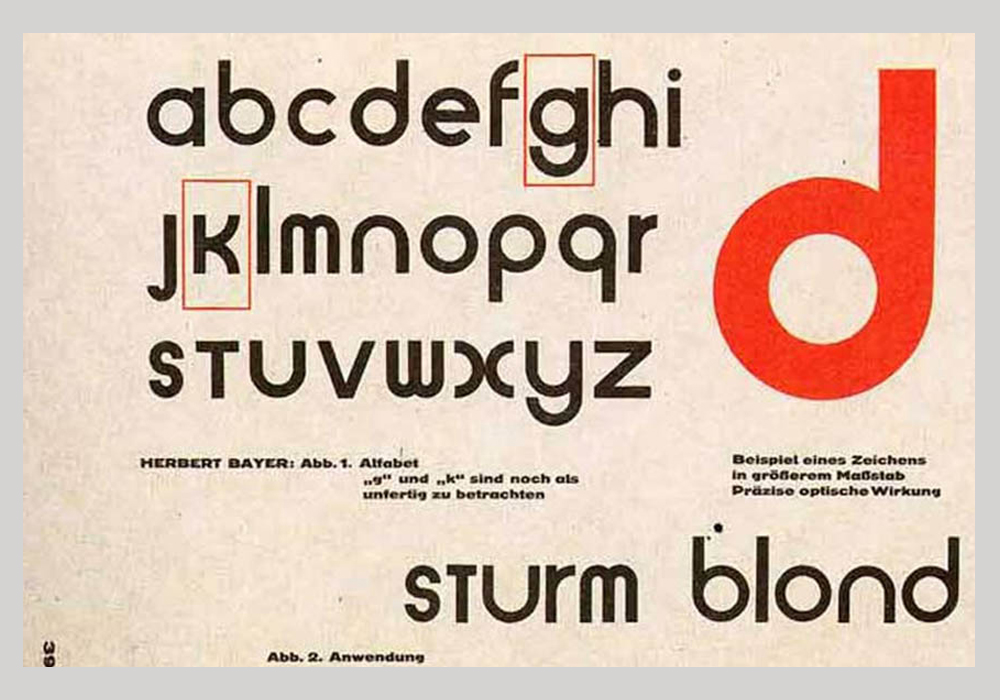 Universal Alphabet (Germany, 1925)