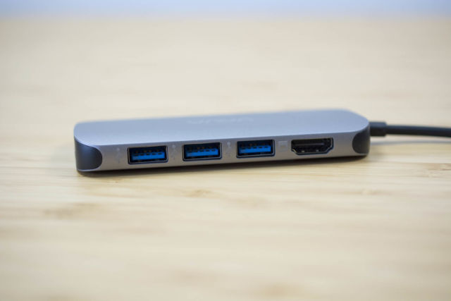 A few of the ports on Vava's USB-C hub.