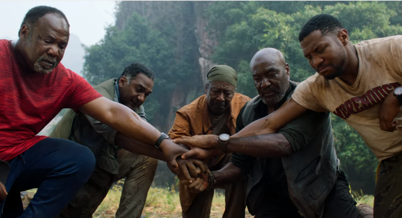 <em>Da 5 Bloods</em>, now playing on Netflix.