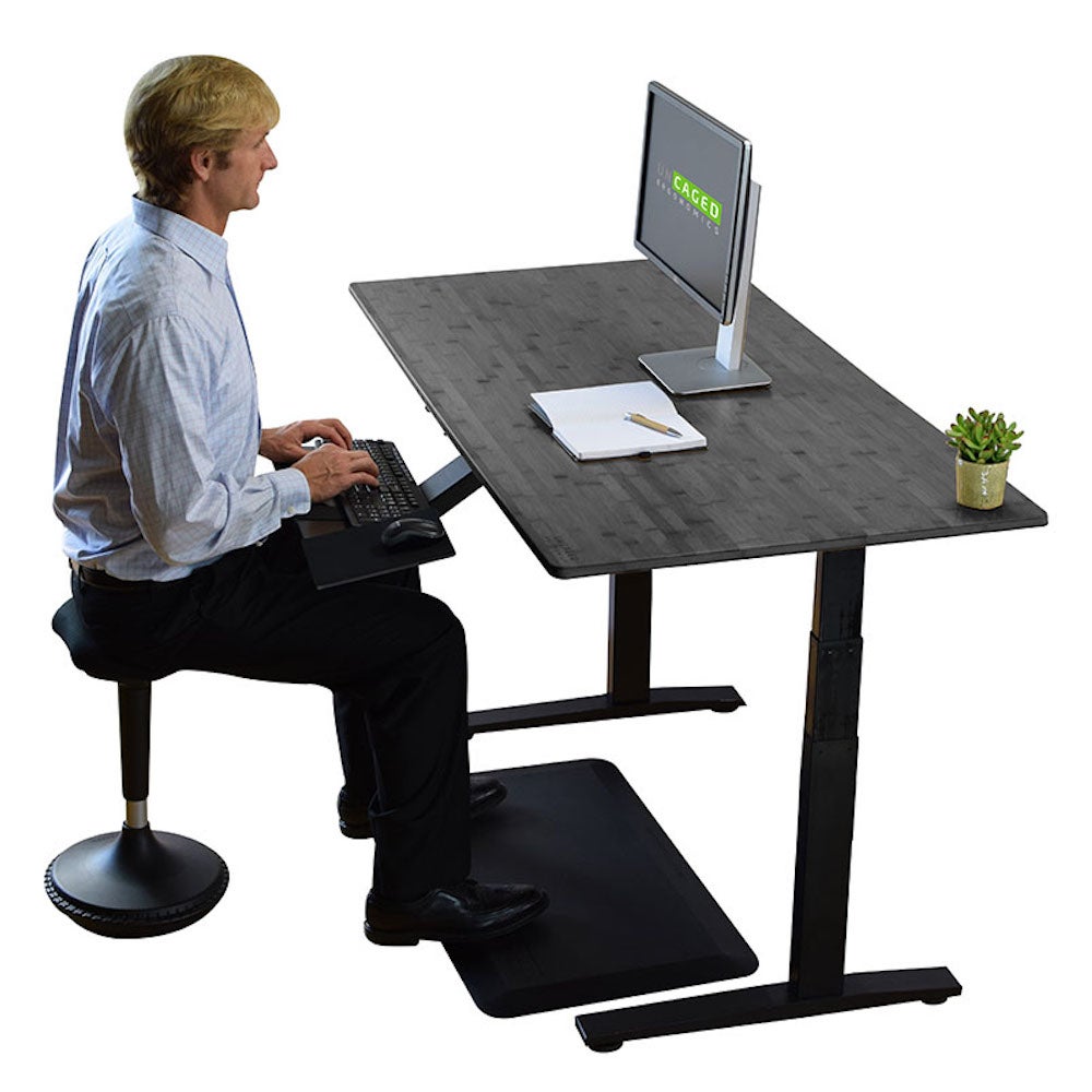 RiseUp Electrical Height Adjustable Standing Desk - $375.99 (16% off)