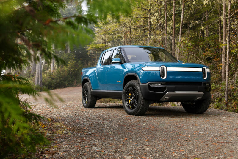 Rivian's R1T truck.