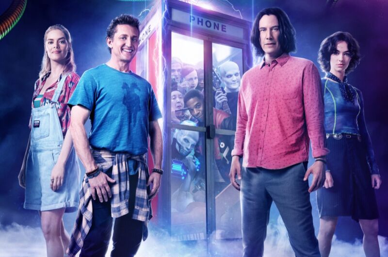 Alex Winter and Keanu Reeves reprise their iconic roles in <em>Bill and Ted Face the Music</em>.