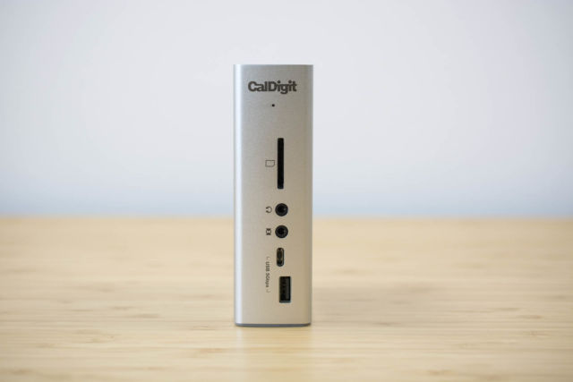 CalDigit's excellent TS3 Plus Thunderbolt 3 dock.