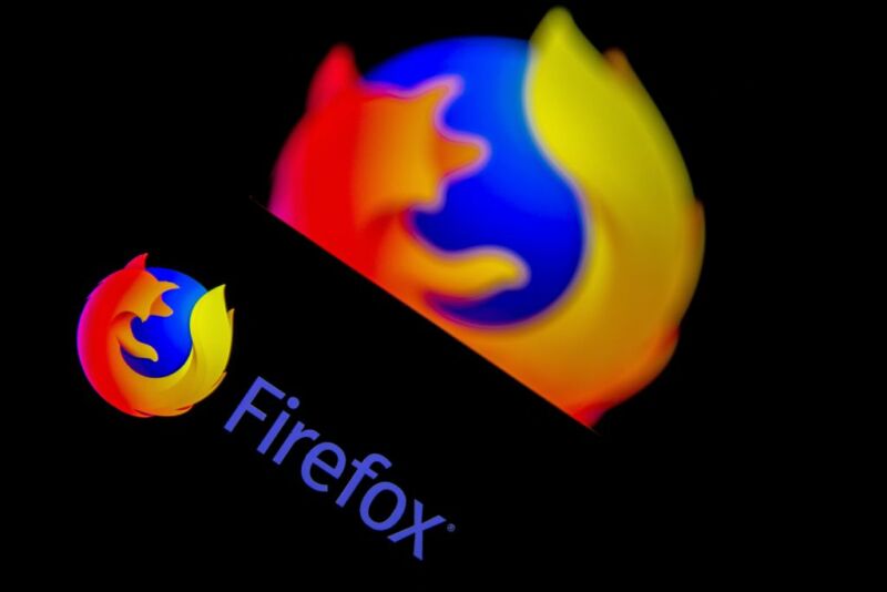 The Firefox logo.