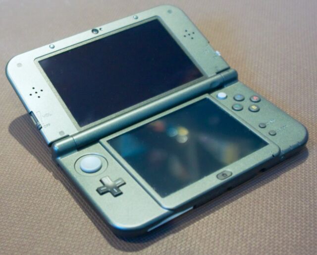 The 3DS XL line was meant for bigger hands and chunkier pixels.