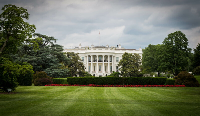 White House in Washington, DC.