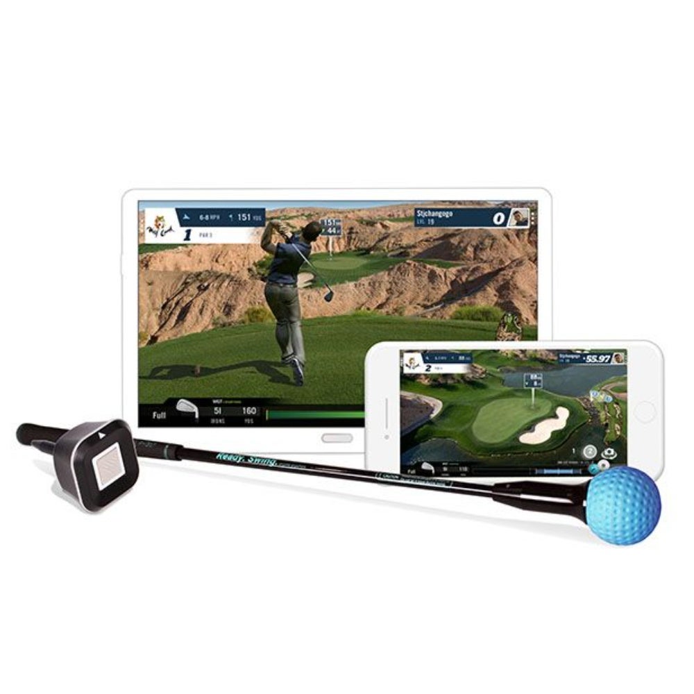 PhiGolf: Mobile & Home Smart Golf Simulator with Swing Stick