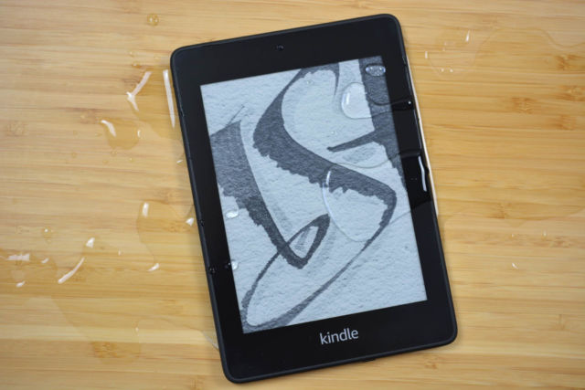 Amazon's Kindle Paperwhite is waterproof and comfortable to use.