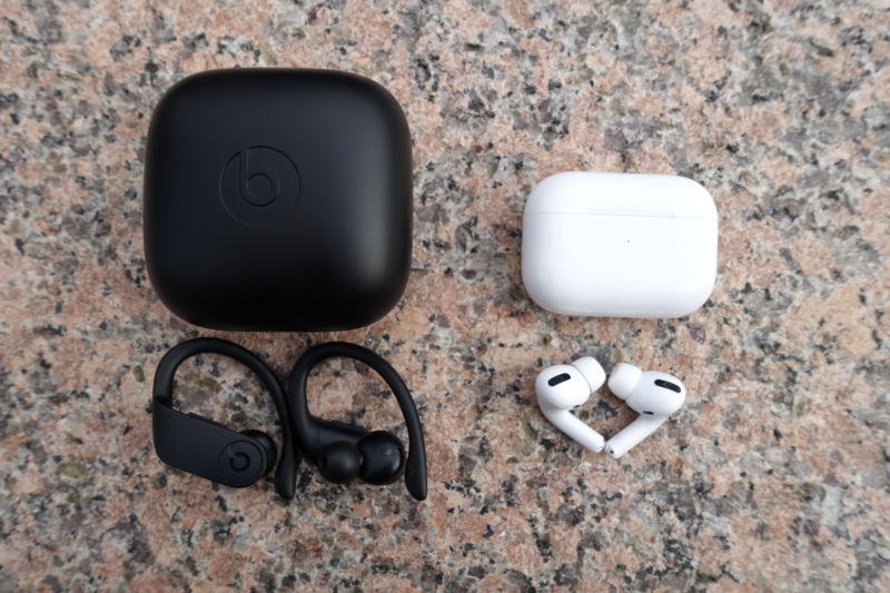 beats powerbeats pro and apple airpods pro