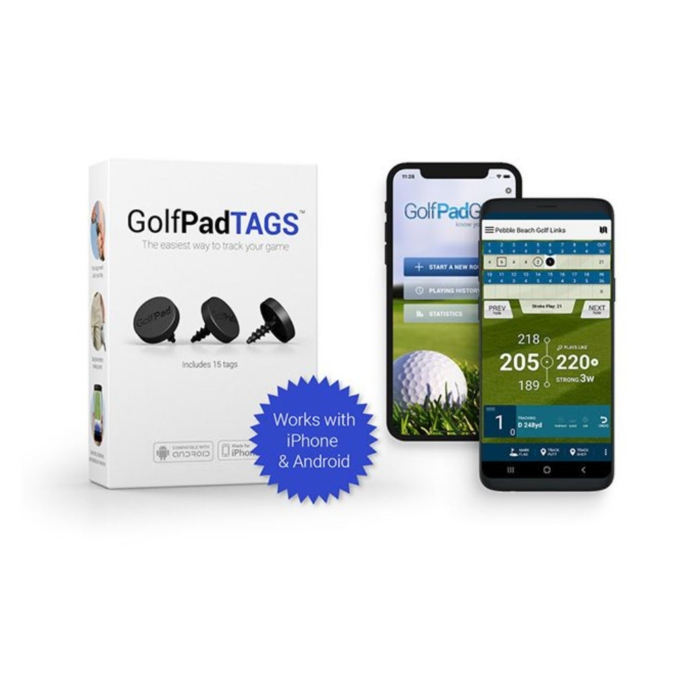 GolfPad TAGS™ GPS Rangefinder