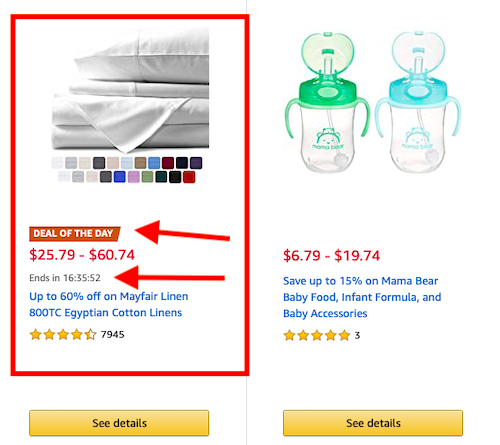 Amazon example