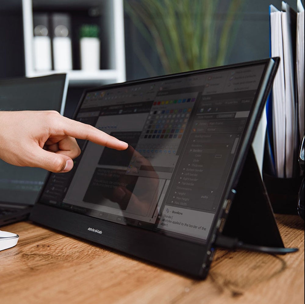 Desklab Portable Touchscreen Monitor